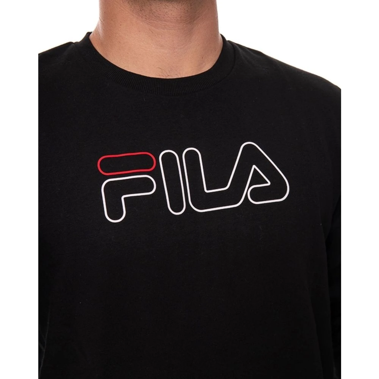 Black Cotton Sweatshirt