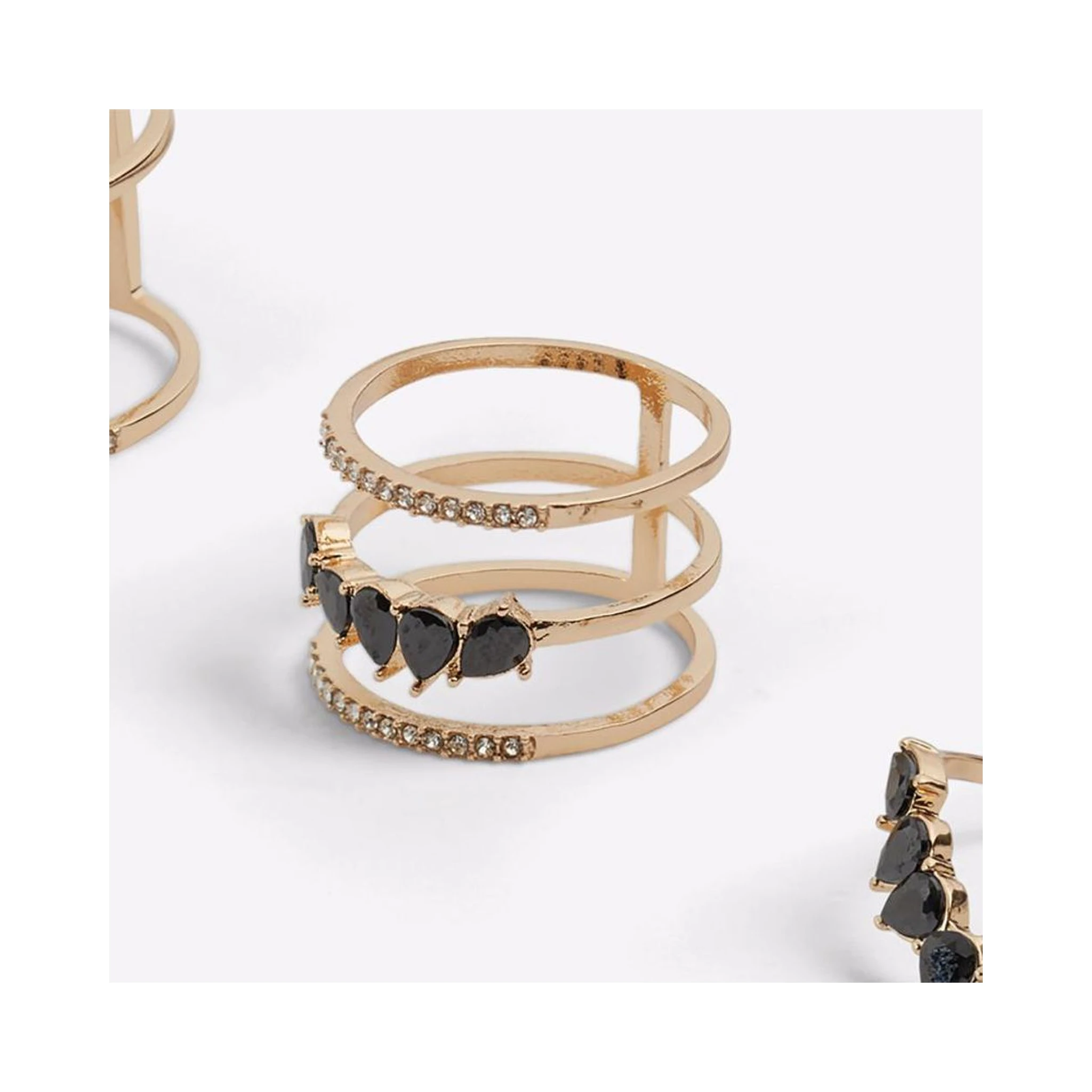 Multicolor Elastane Ring