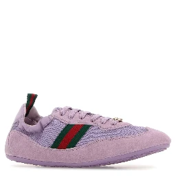 LEATHER UPPER AND RUBBER SOLE SNEAKER