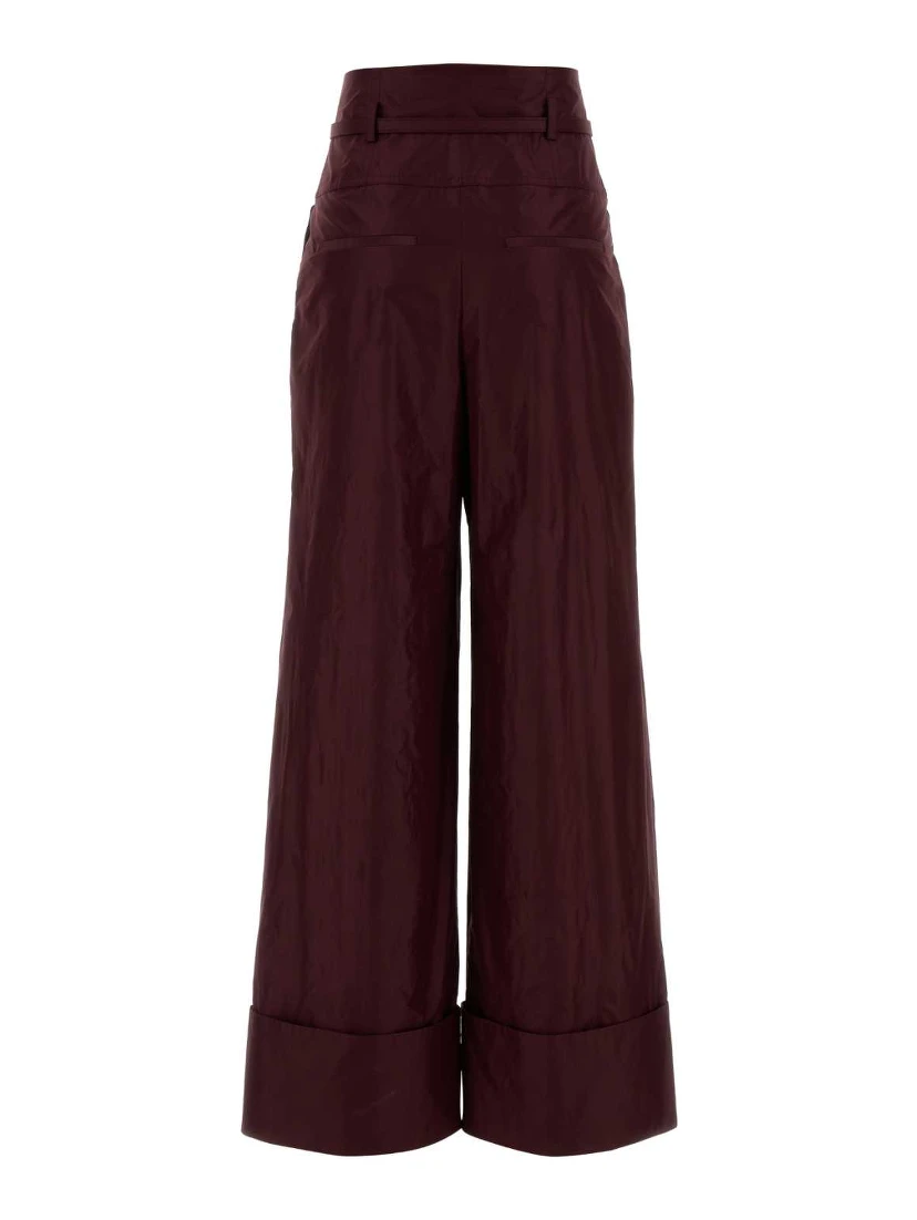 PANTALONI SILK TAFFETAS