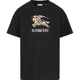 Burberry Kids T-shirts and Polos Black