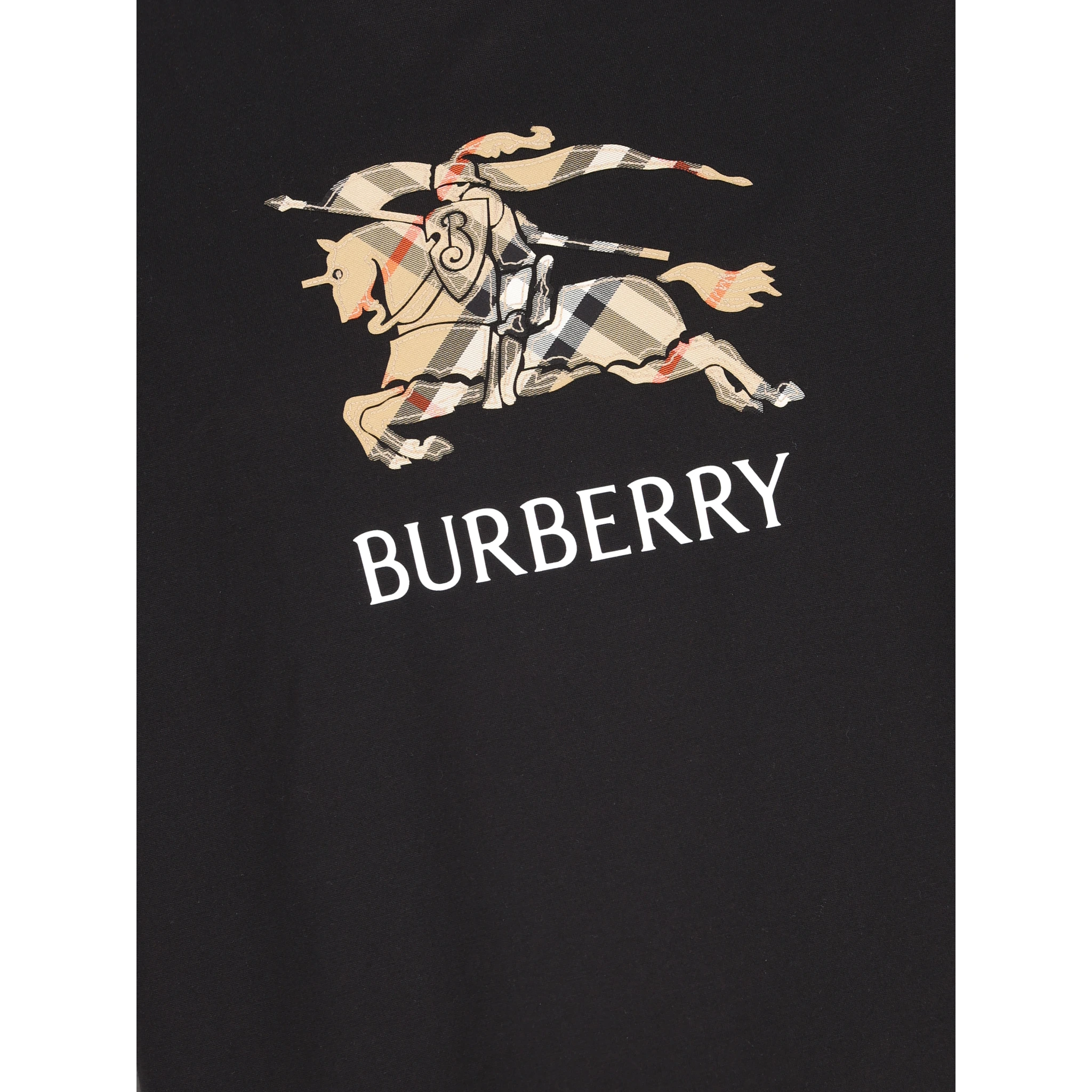 Burberry Kids T-shirts and Polos Black