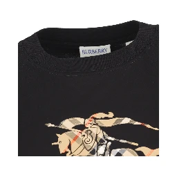 Burberry Kids T-shirts and Polos Black