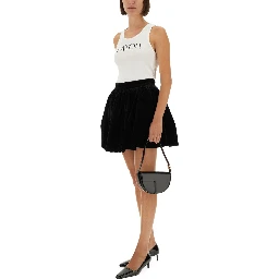 MINI BLOOMER EFFECT SKIRT