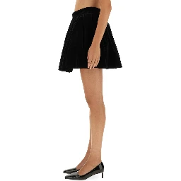 MINI BLOOMER EFFECT SKIRT