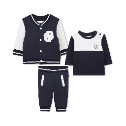 PANTS SET WITH CARDIGAN AND SWEATER