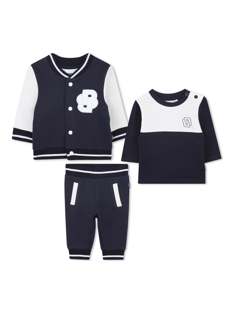 PANTS SET WITH CARDIGAN AND SWEATER