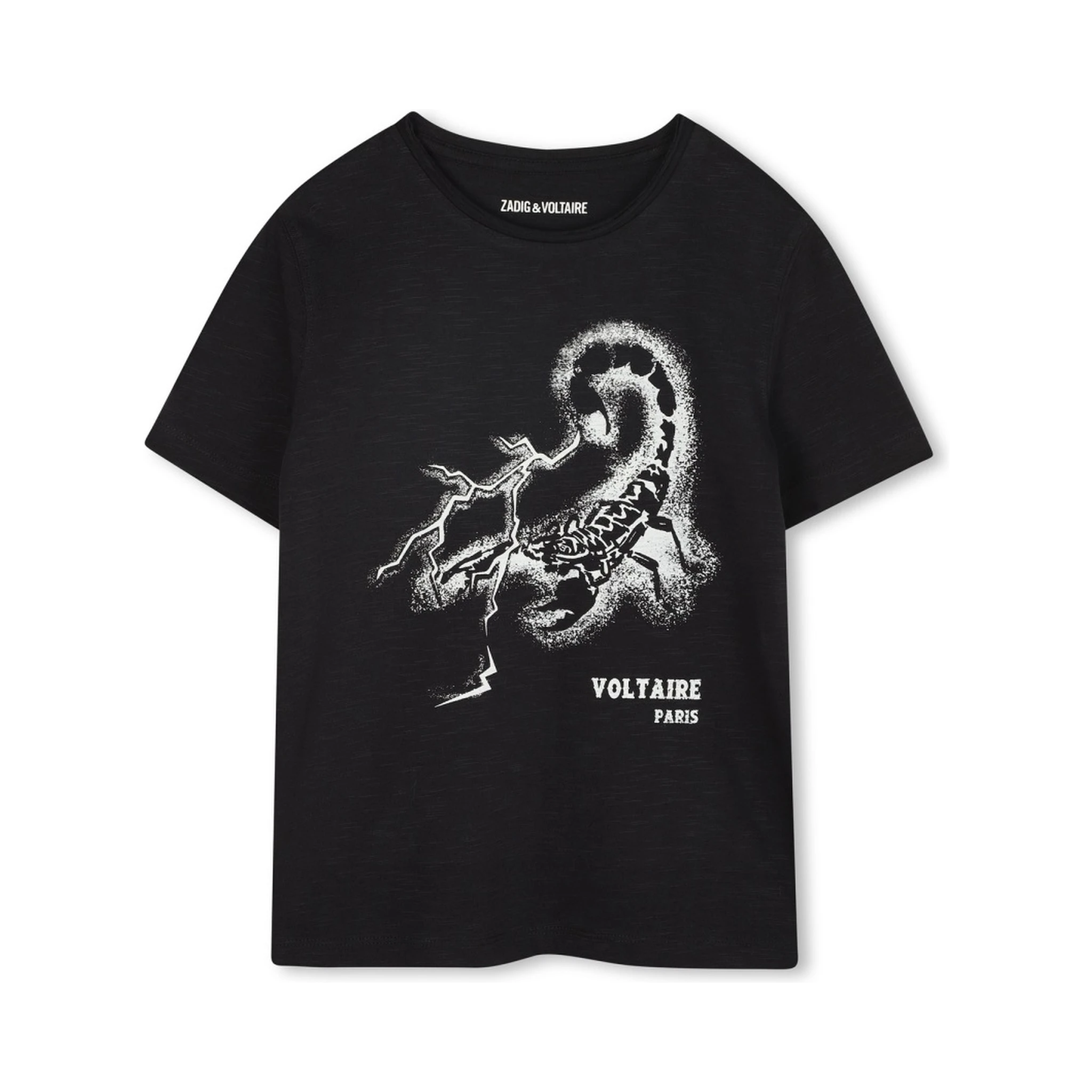 T-SHIRT WITH "SCORPION" LOGO