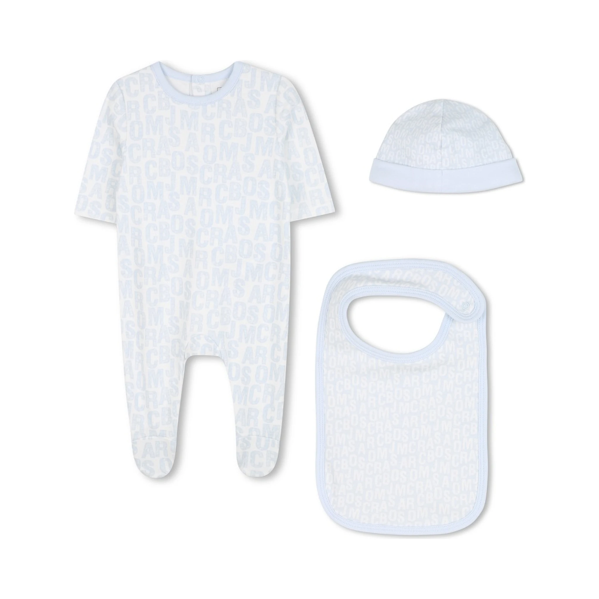 PAJAMA SET WITH GAG AND HAT