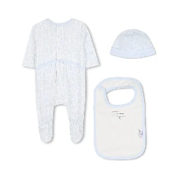 PAJAMA SET WITH GAG AND HAT