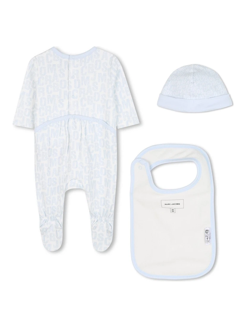 PAJAMA SET WITH GAG AND HAT