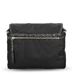 Black Re-Nylon crossbody bag