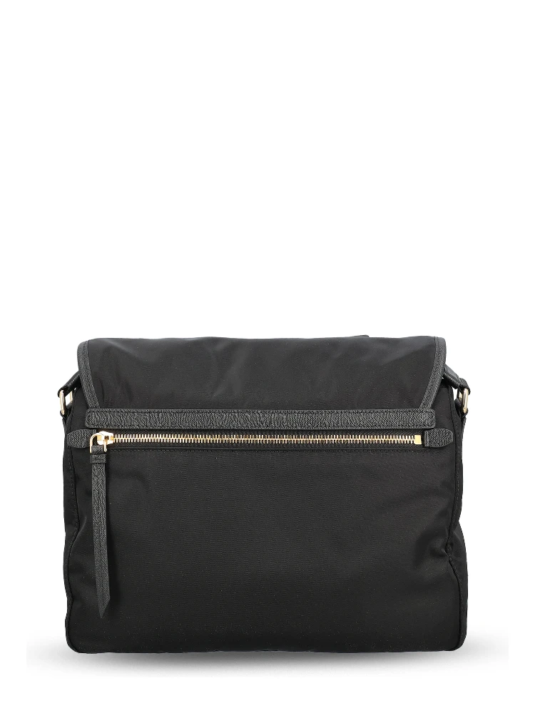 Black Re-Nylon crossbody bag alternative