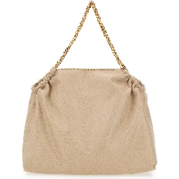 Falabella Drawstring Bag Eco Saggy Deer W/Gold Chain