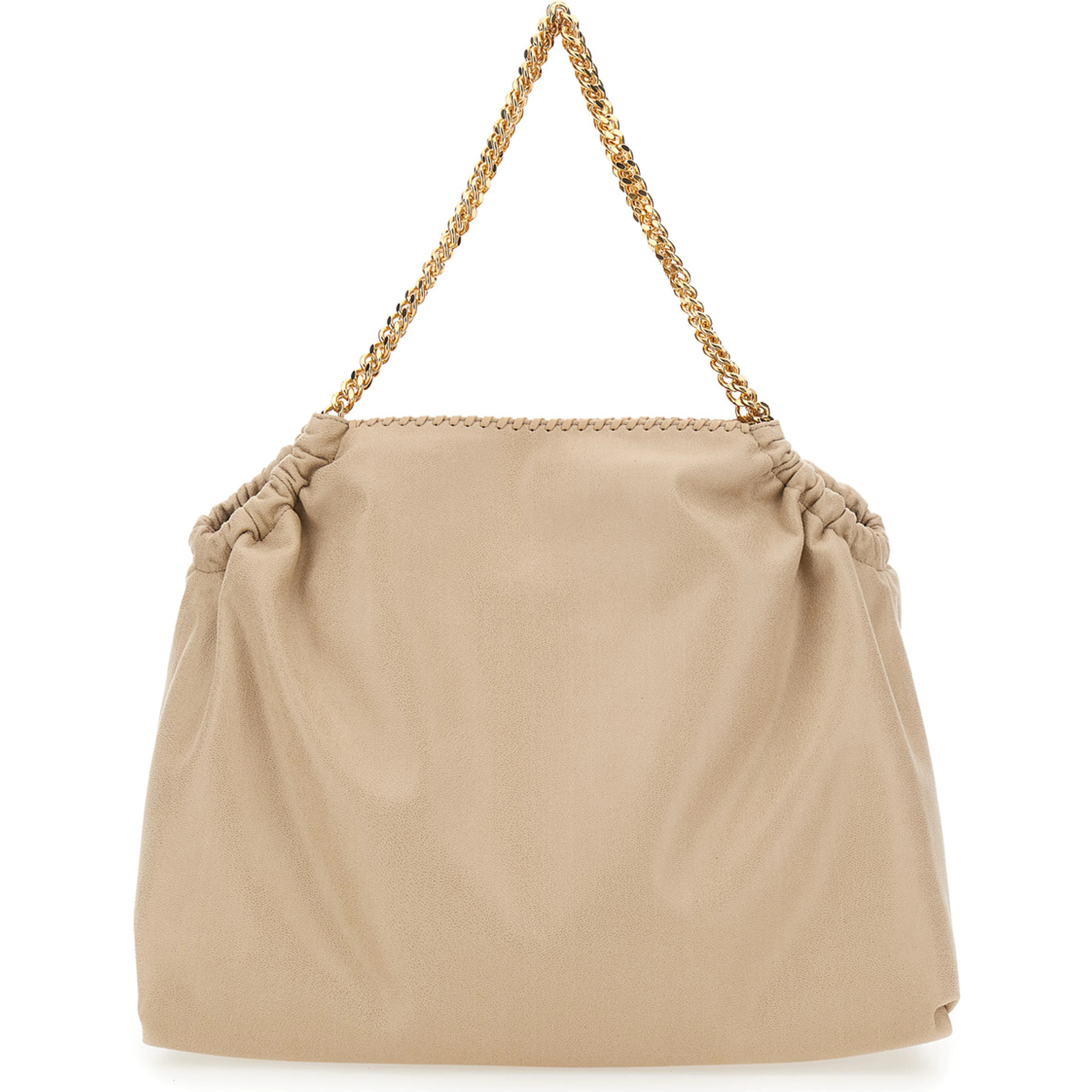 Falabella Drawstring Bag Eco Saggy Deer W/Gold Chain