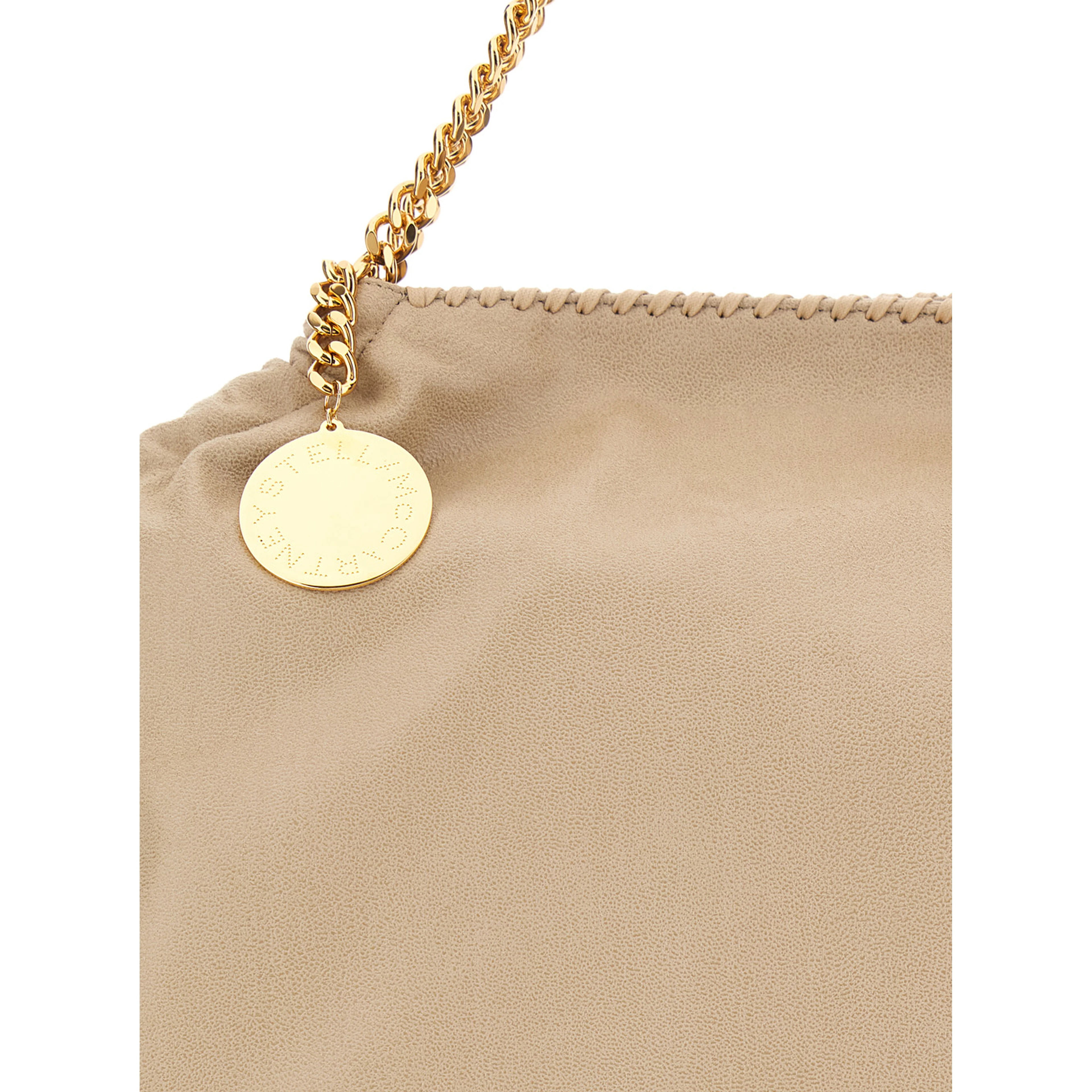 Falabella Drawstring Bag Eco Saggy Deer W/Gold Chain