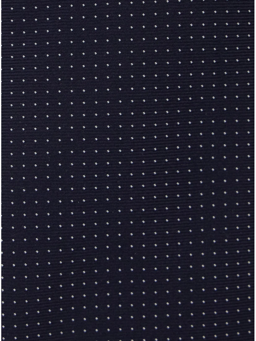 BlueTie with All-Over Polka Dots in Silk Man
