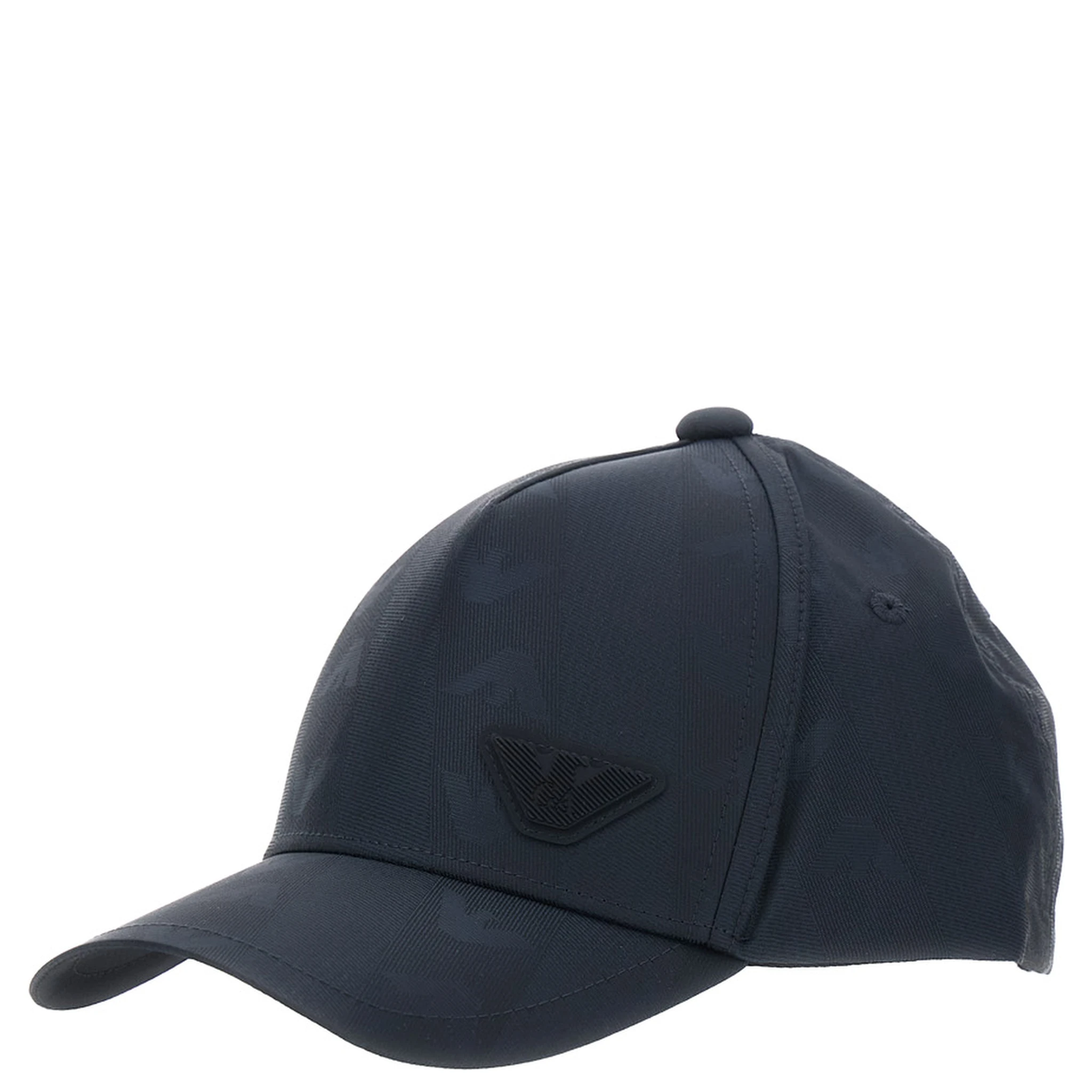 Blue Baseball Cap with Logo on the Front in Cotton Girl
