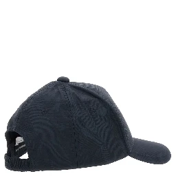 Blue Baseball Cap with Logo on the Front in Cotton Girl