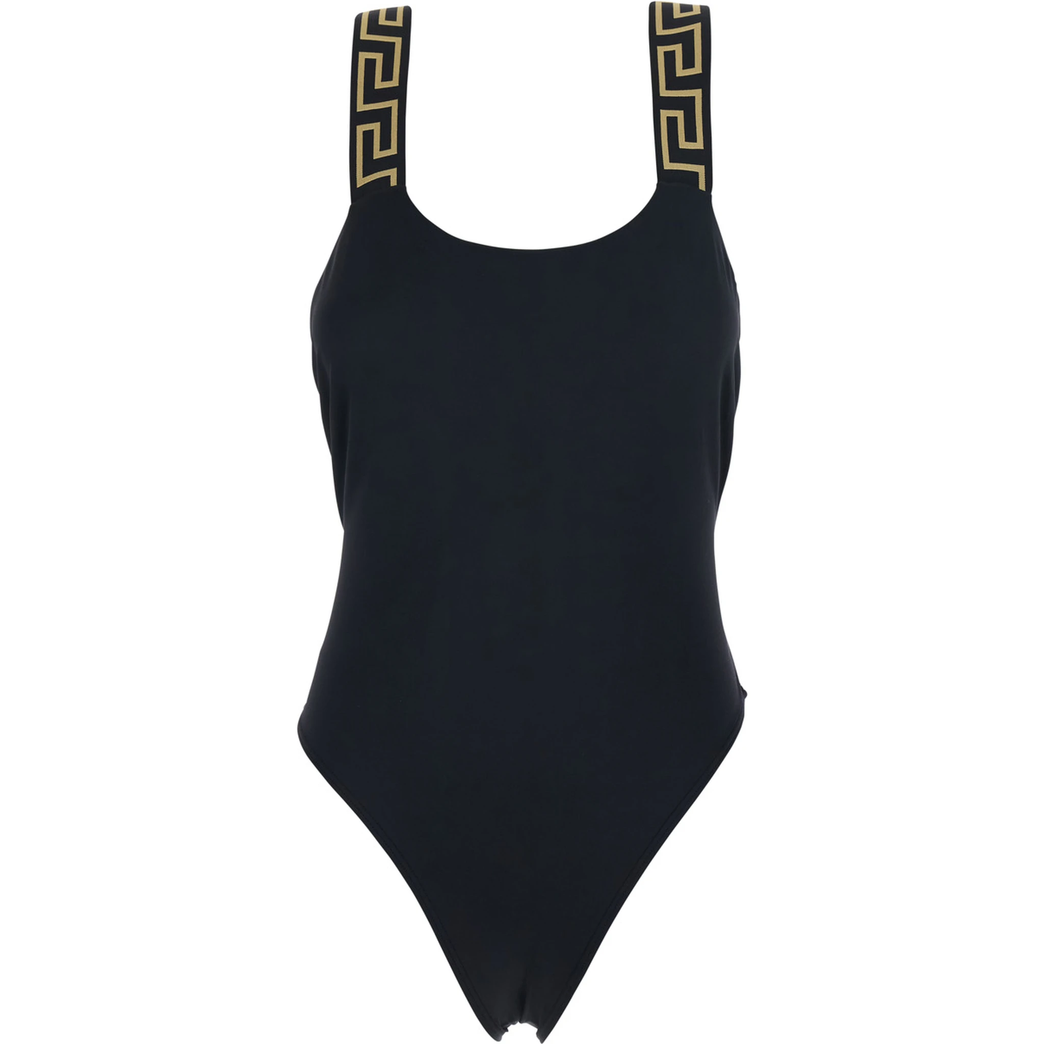 Greca Border one-piece swimsuit