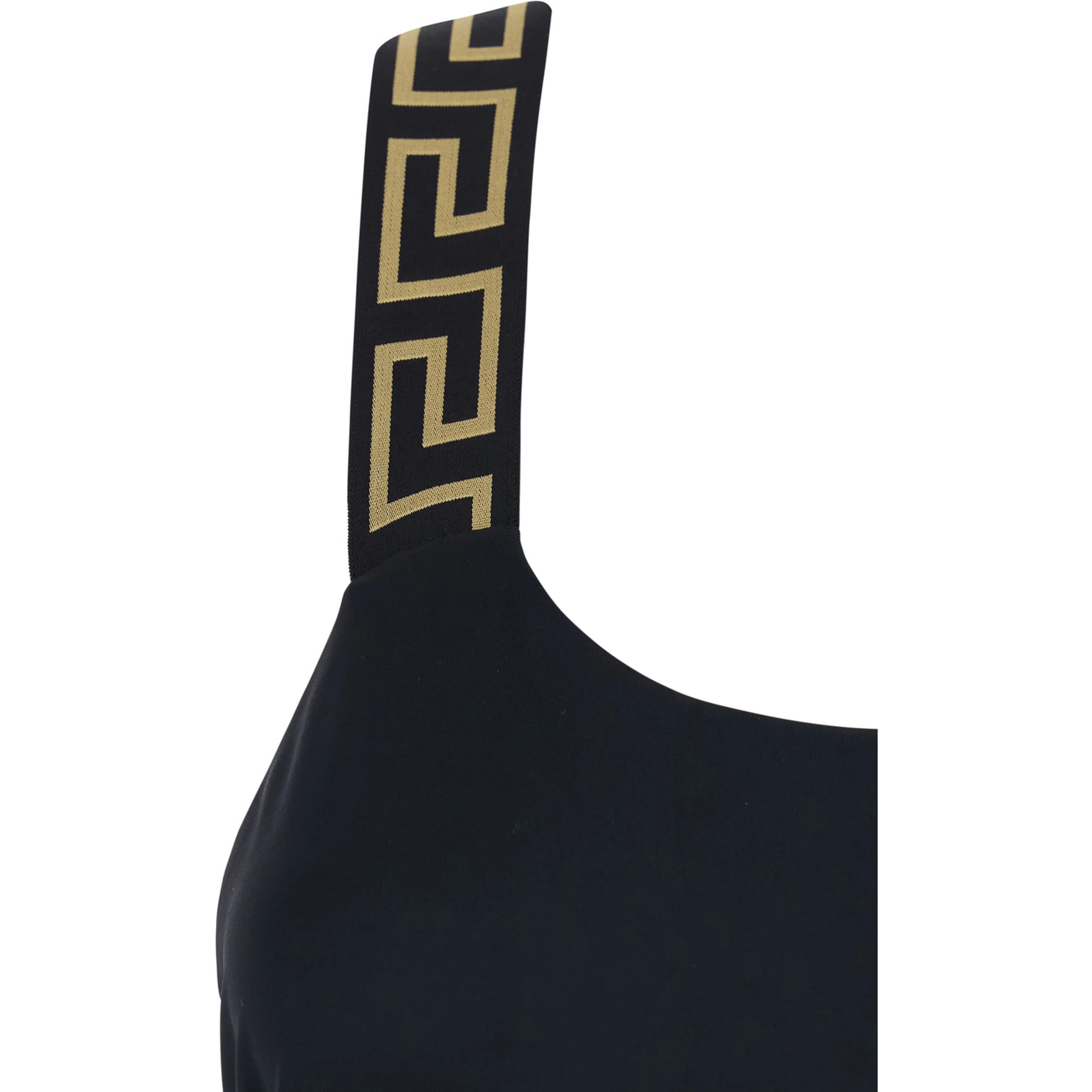 Greca Border one-piece swimsuit