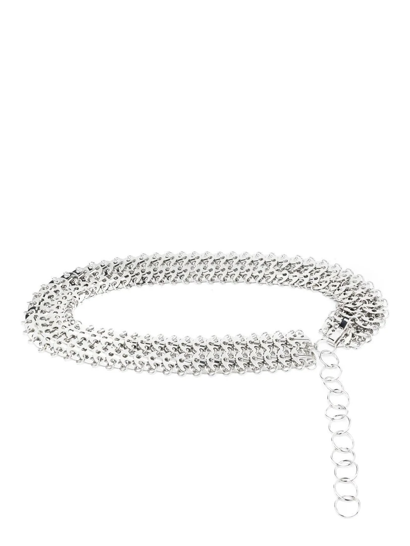 RABANNE Belts Silver