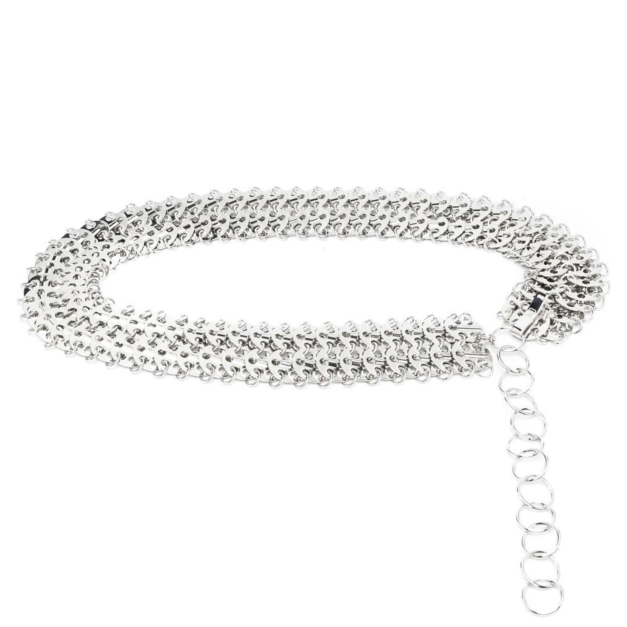 RABANNE Belts Silver