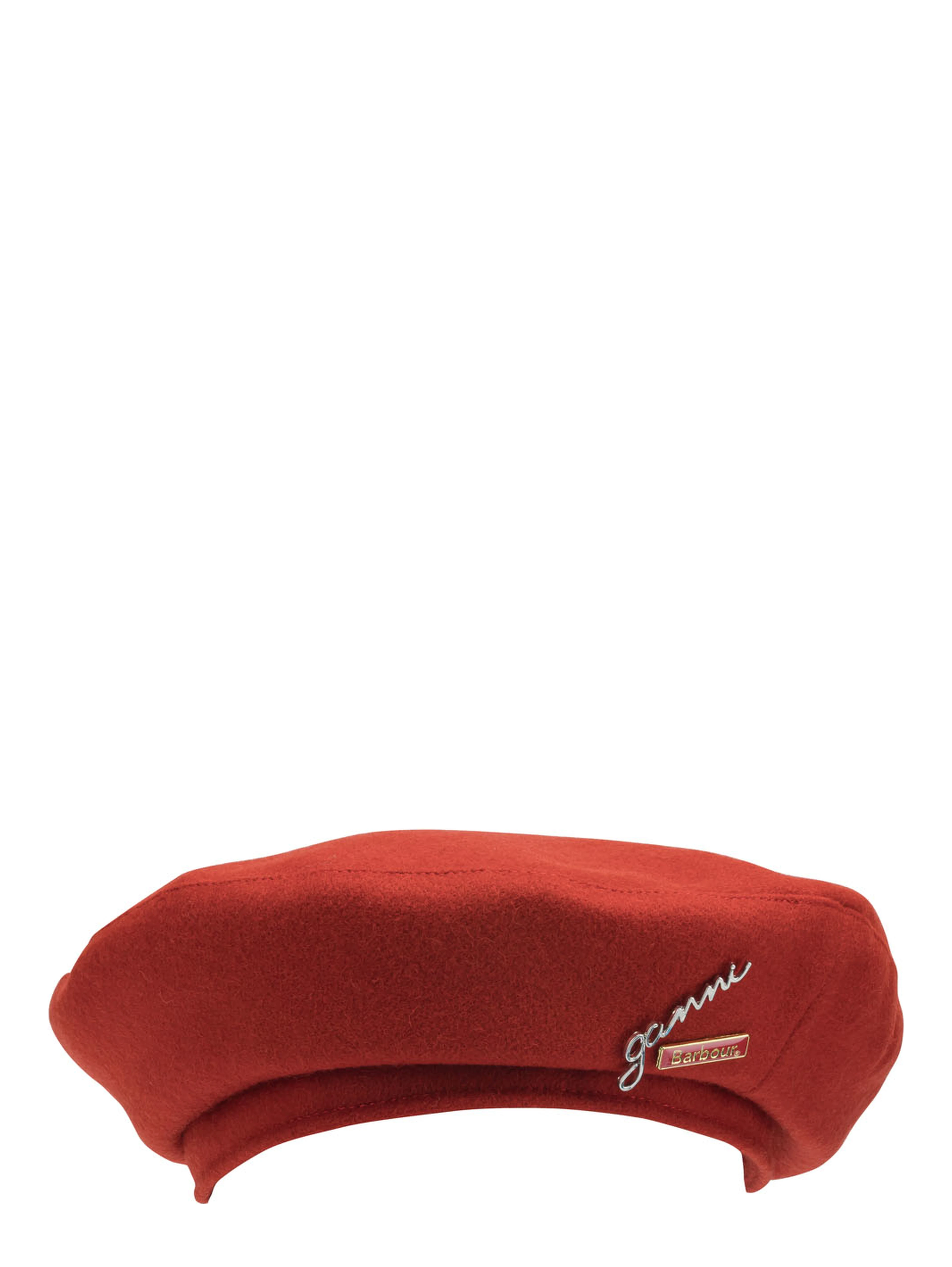 Barbour x Ganni wool beret