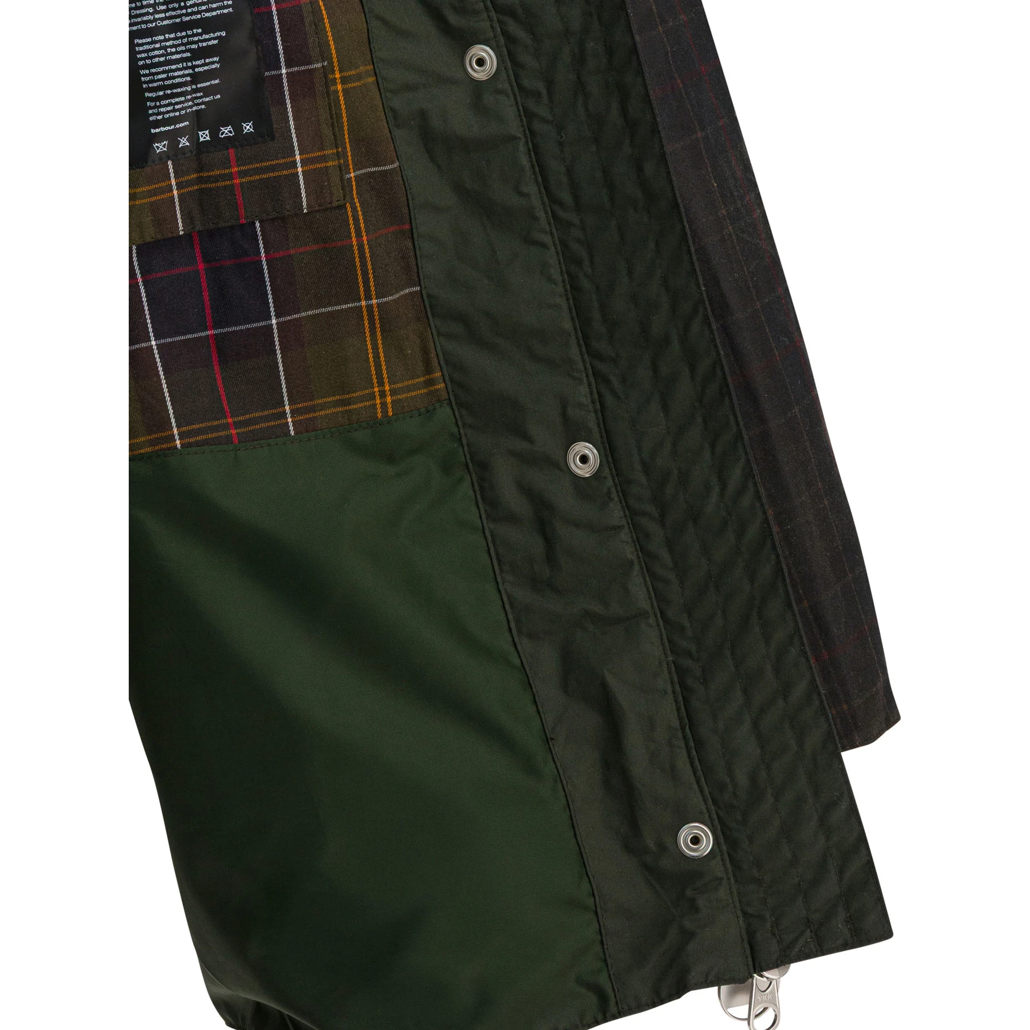 Barbour x Ganni waxed jacket