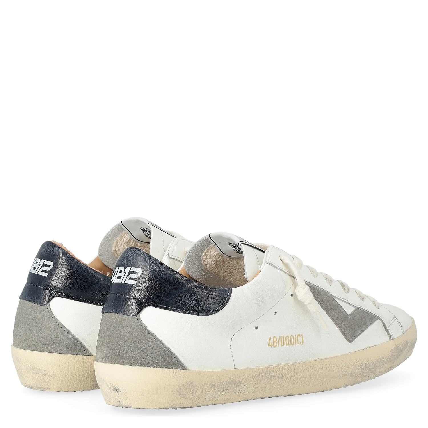 4B12 Sneakers White