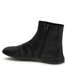 Black Lamb Ovis Aries Aries Ankle Boots