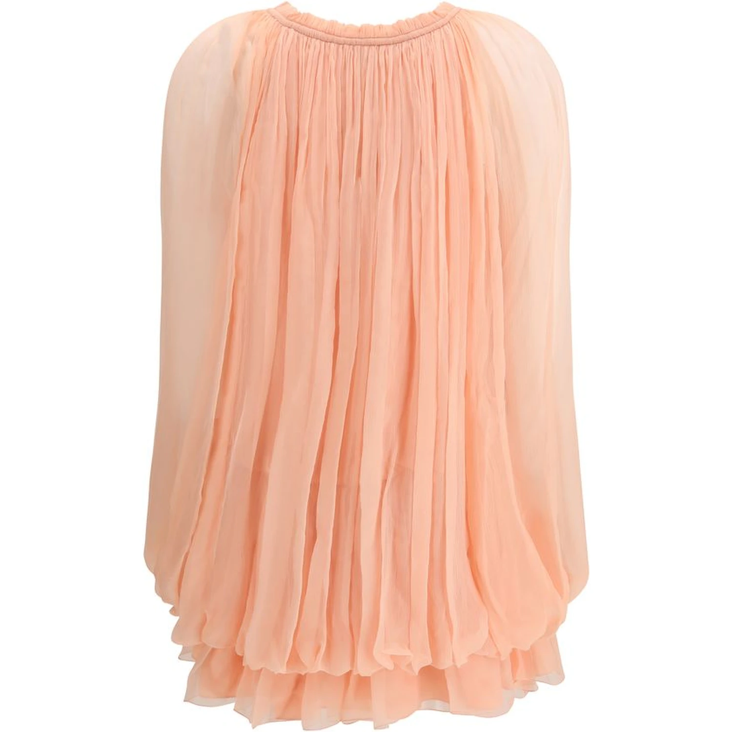 Multicolor Silk Casual Dress