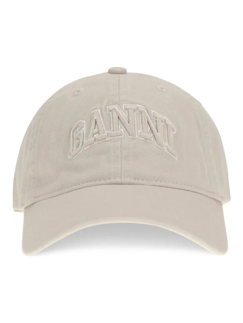 Beige Cotton Cap (Baseball Hat)
