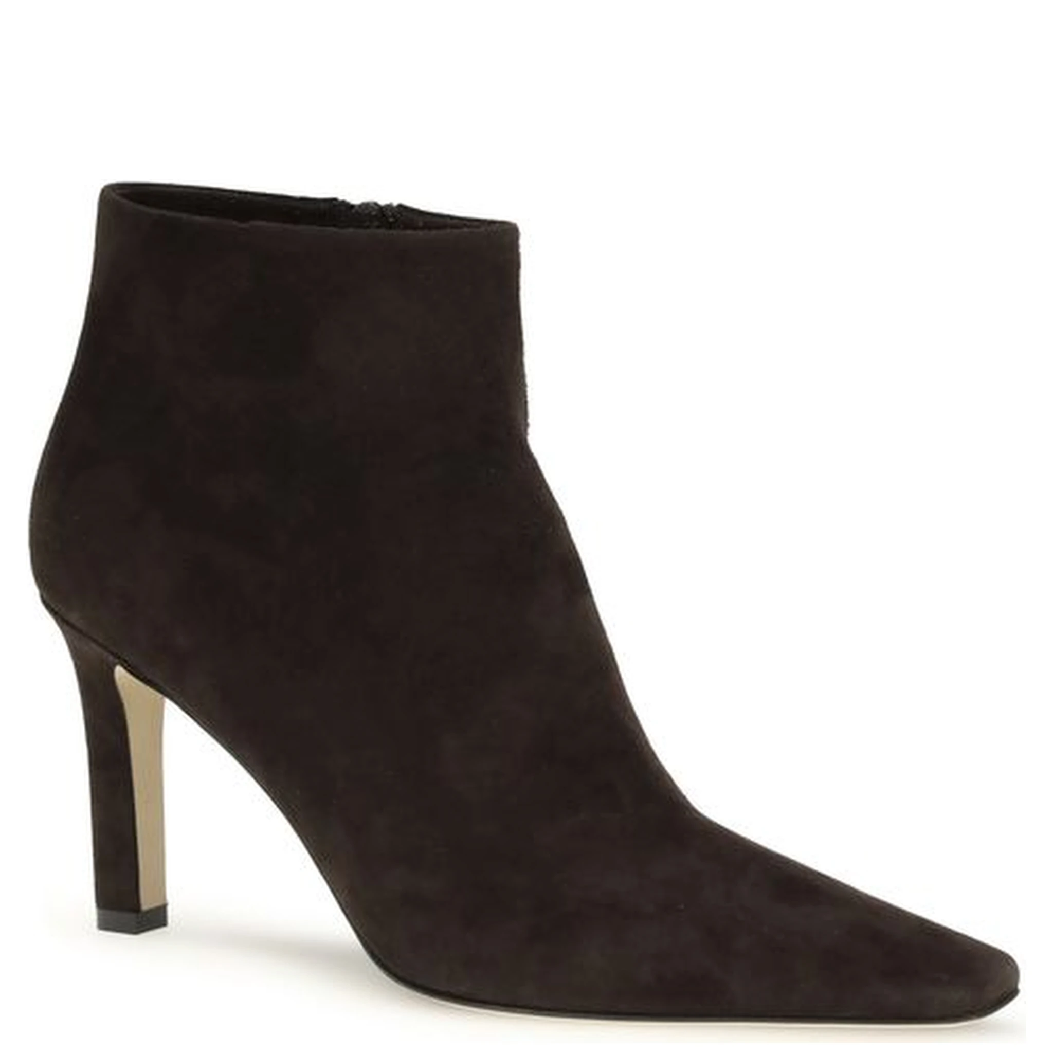 Brown Lamb Leather Ankle Boots
