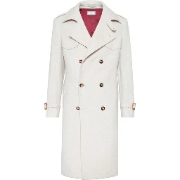 Beige Cashmere Coat