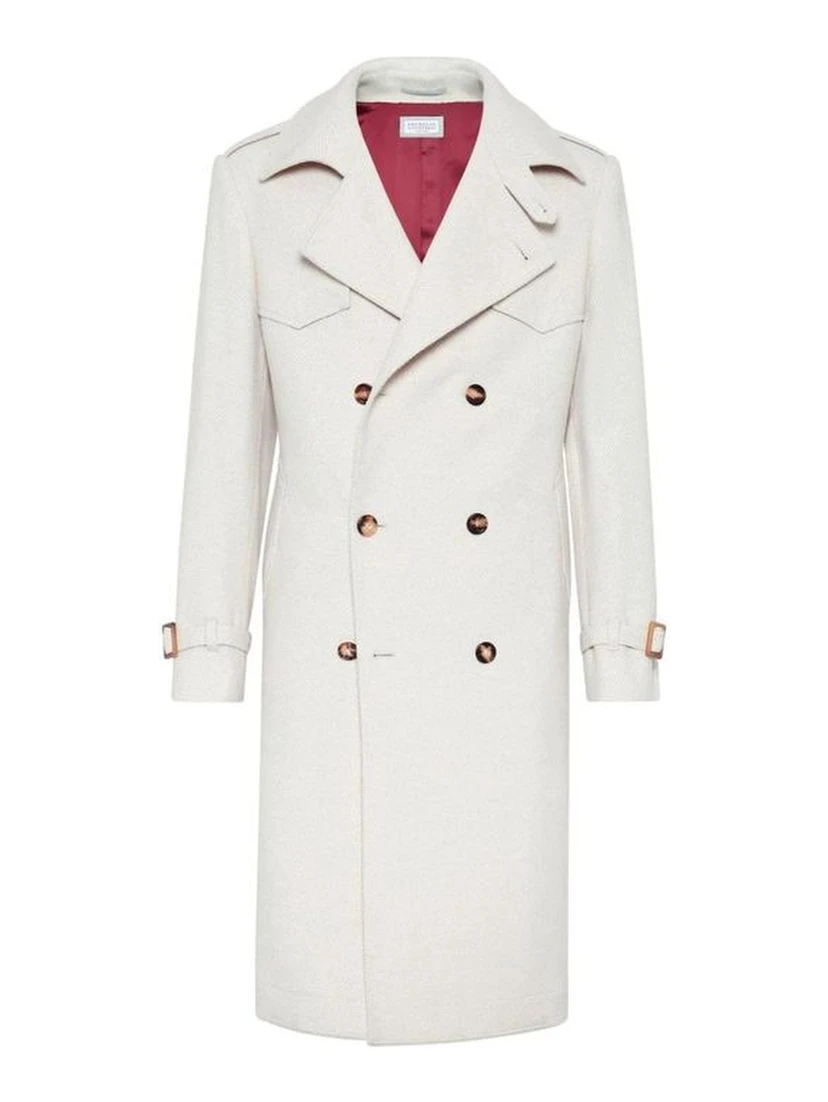 Beige Cashmere Coat