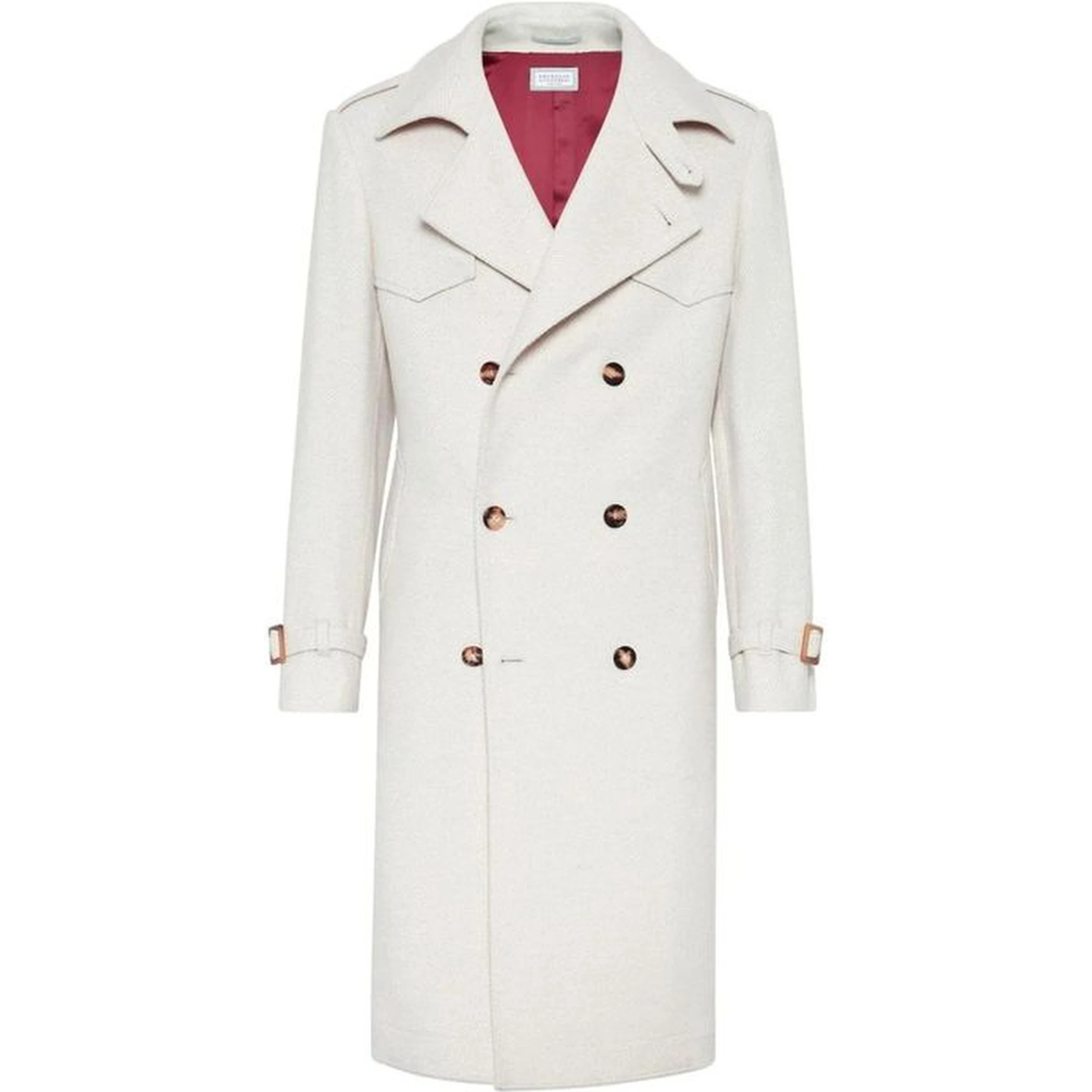 Beige Cashmere Coat