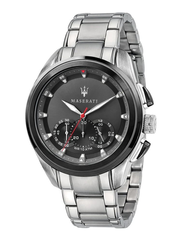 Silver Stainless Steel Dress Watch