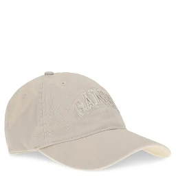 Beige Cotton Cap (Baseball Hat)