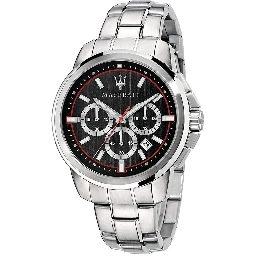 Silver Stainless Steel Dress Watch