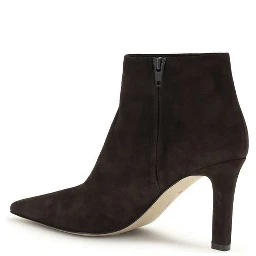Brown Lamb Leather Ankle Boots