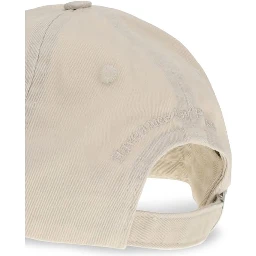 Beige Cotton Cap (Baseball Hat)