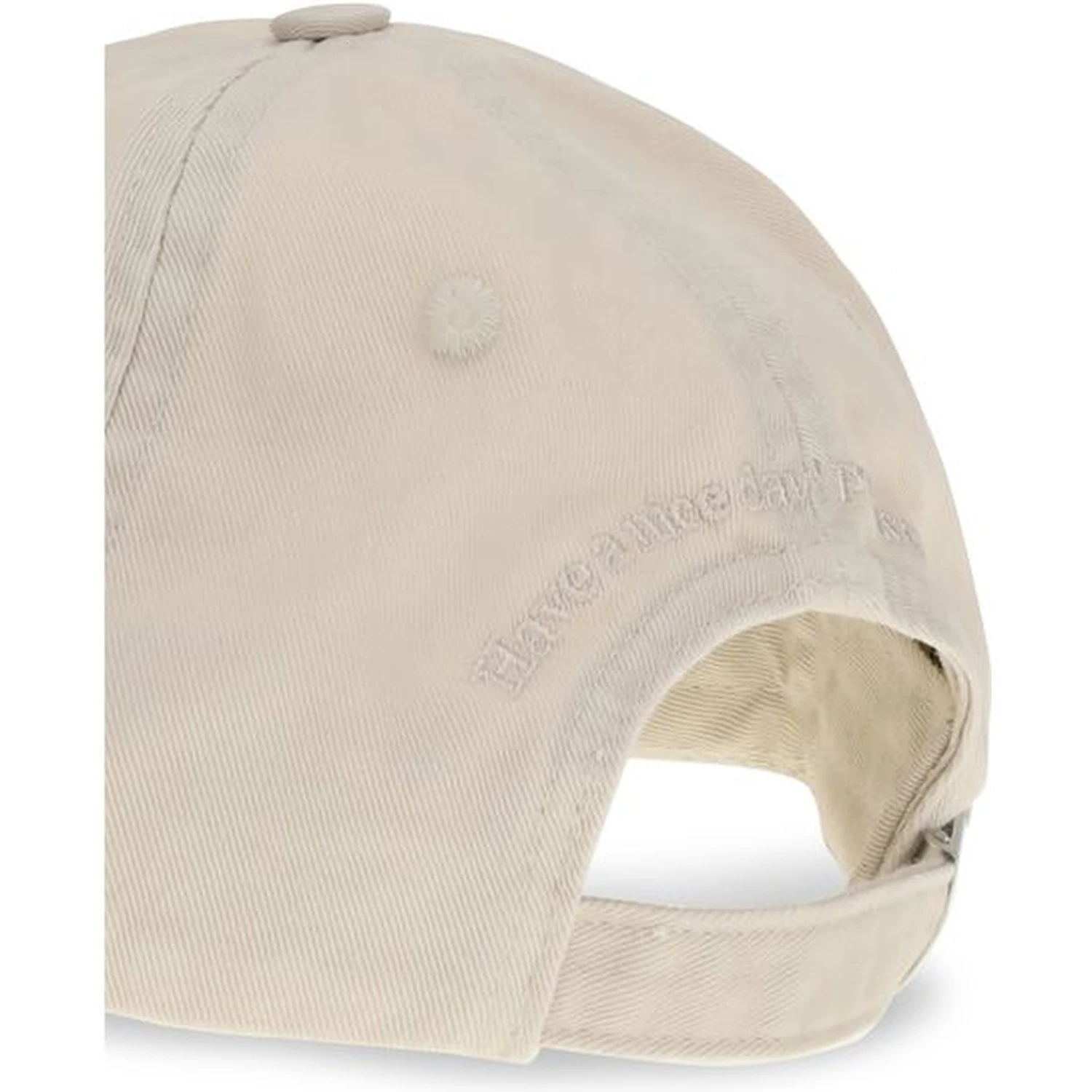 Beige Cotton Cap (Baseball Hat)