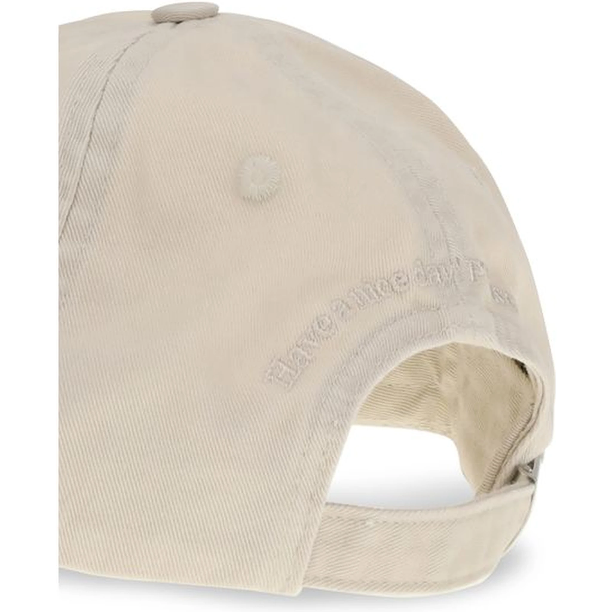 Beige Cotton Cap (Baseball Hat)