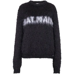 Black Mohair Sweatshirt