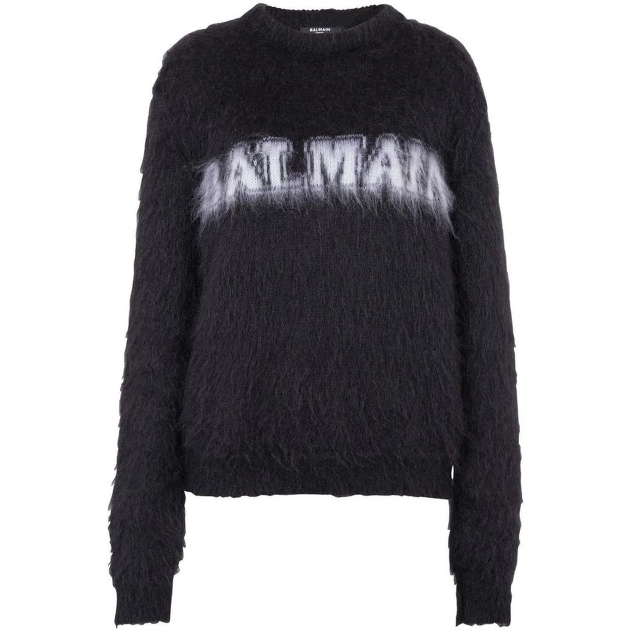 Black Mohair Sweatshirt