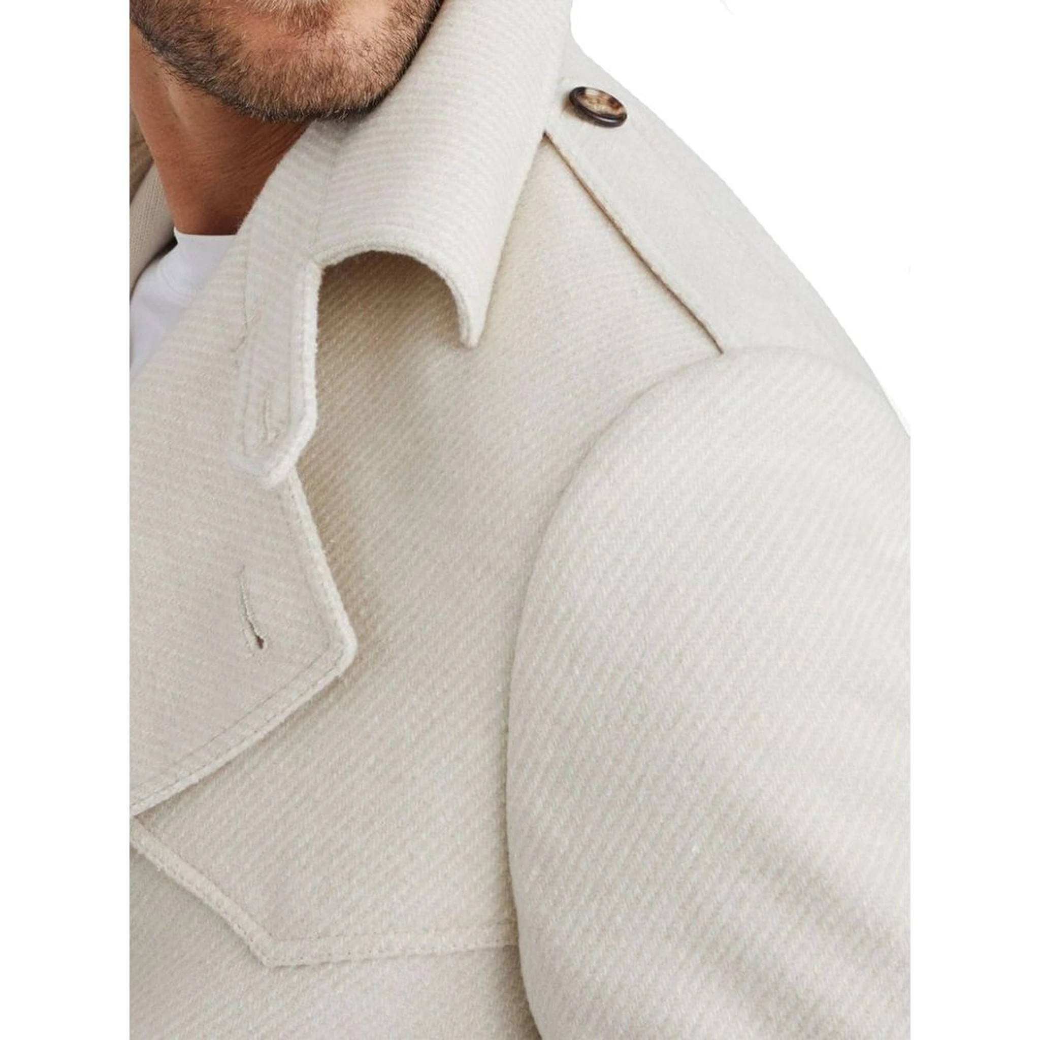 Beige Cashmere Coat