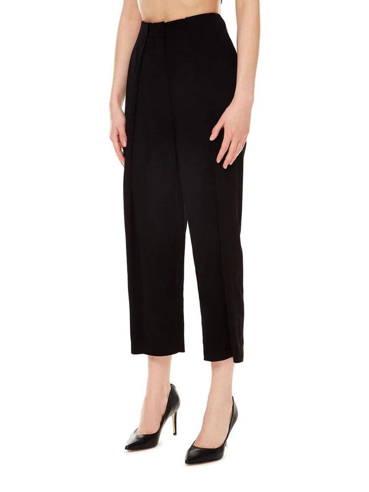 Black Viscose Casual Pants alternative