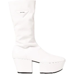 White Polyethylene Boots