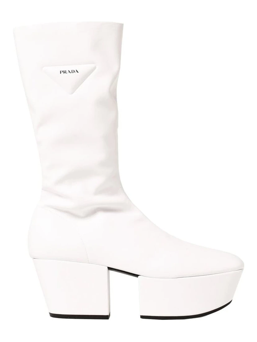 White Polyethylene Boots